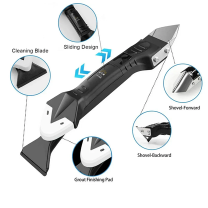 3-in-1 Silicone Caulking Tool
