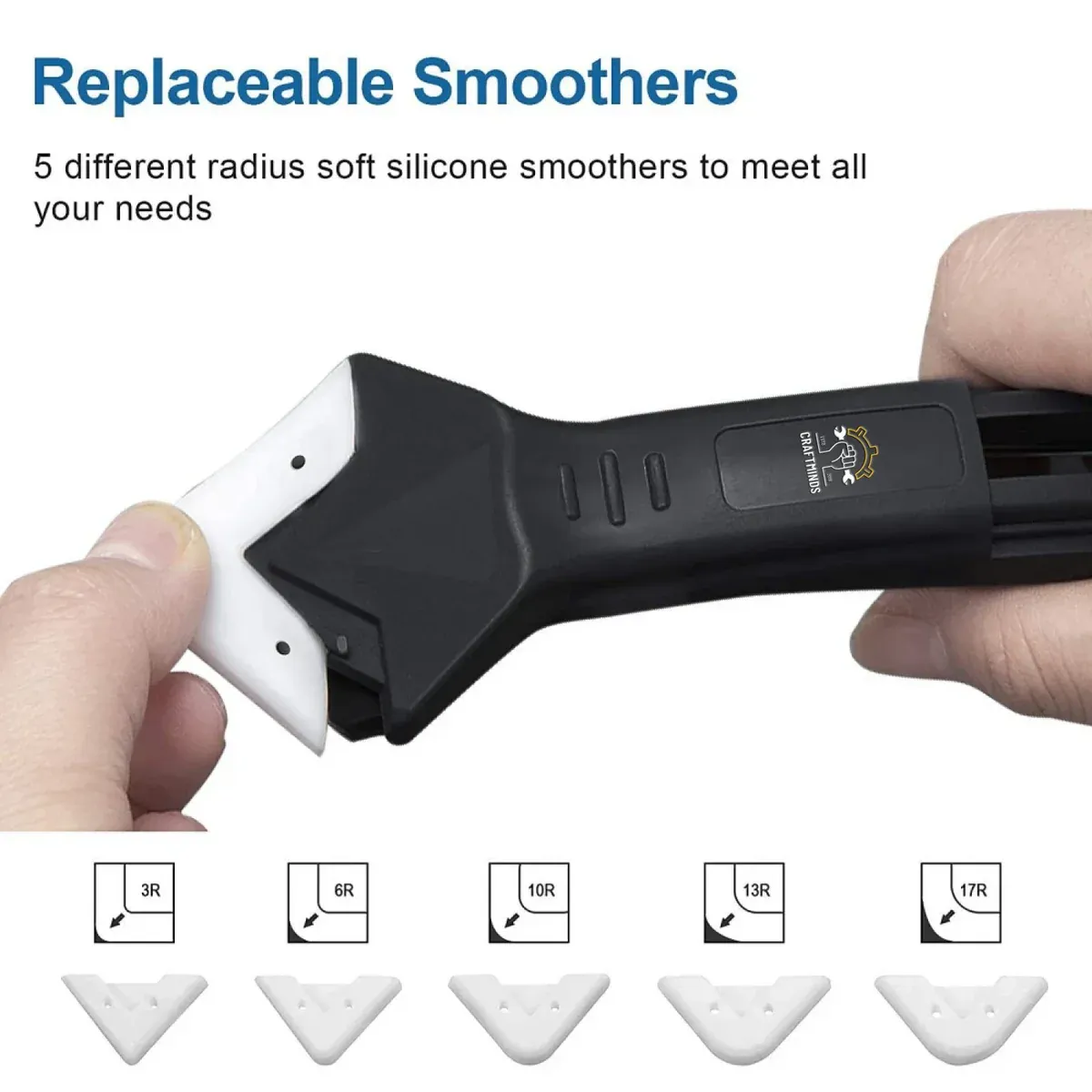 3-in-1 Silicone Caulking Tool