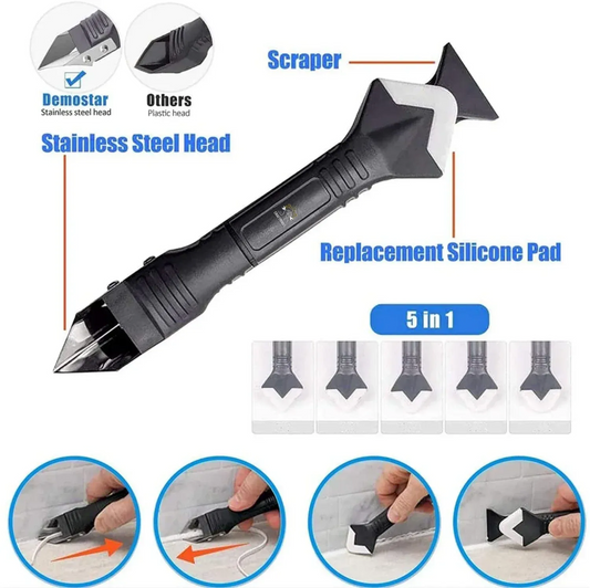 3-in-1 Silicone Caulking Tool