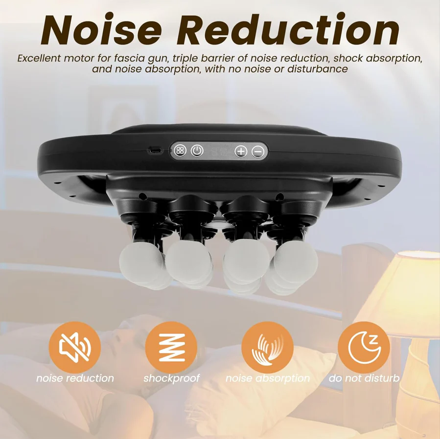 OctoRelief™ 16-Head Massage Gun