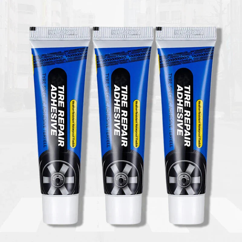 Clarioy tire repair adhesive tubes for auto tool kits, waterproof and durable.