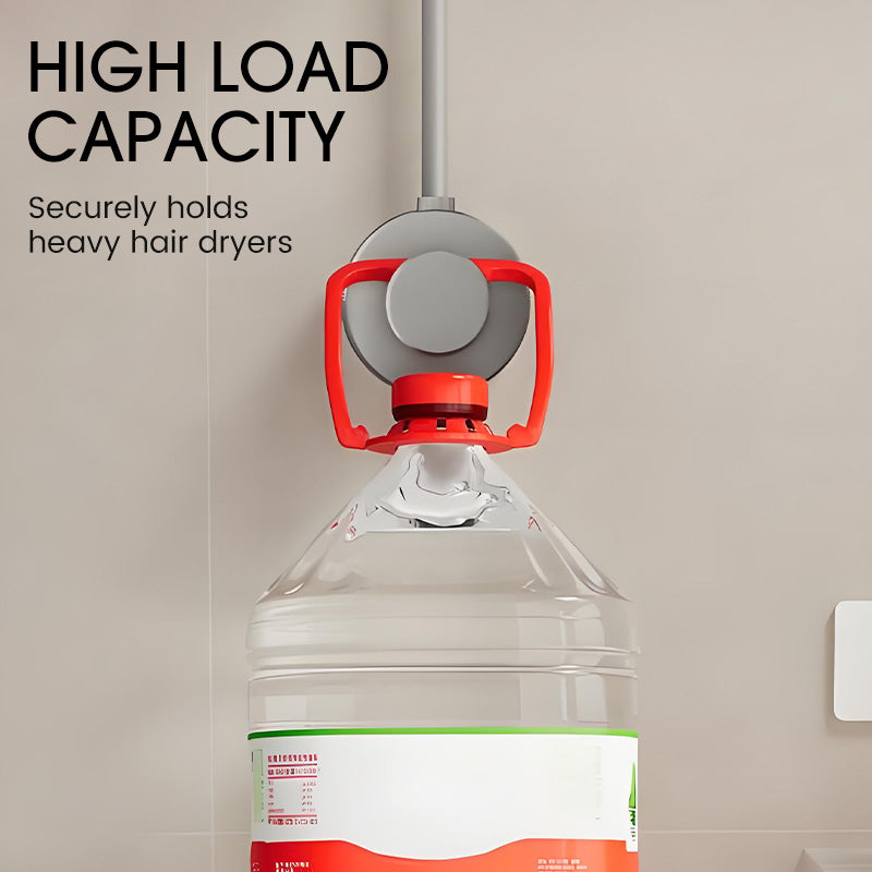 Hands-Free Suction Cup Hair Dryer Holder