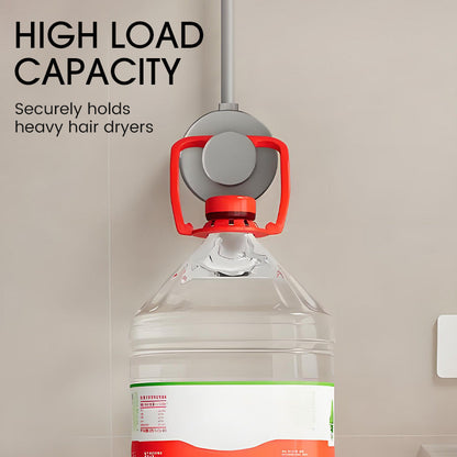 Hands-Free Suction Cup Hair Dryer Holder