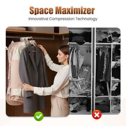 Dust-Proof Compression Clothing Cover for Wardrobes