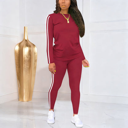 ⚡Women‘s 2-Piece Tracksuit – Long Sleeve Set, Comfortable & Stylish for Sport or Casual Wear 🧥✨