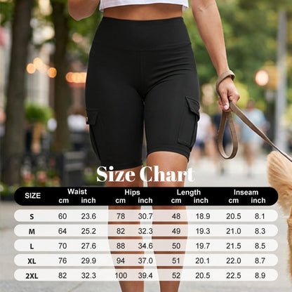 🍑 50% OFF NOW! 🏋️‍♀️ High-Waist Butt-Lifting Athletic Shorts – 4-Way Stretch & Pockets – Squat-Proof & Moisture Wicking 🧘‍♀️