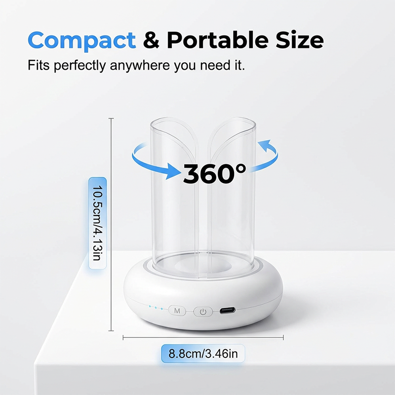 360° UV LED Mosquito & Fly Trap Lamp