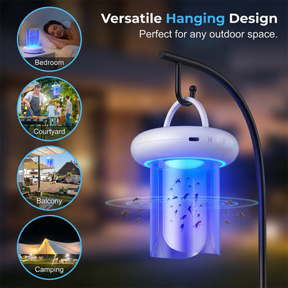 360° UV LED Mosquito & Fly Trap Lamp