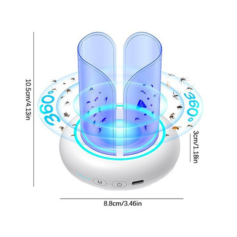 360° UV LED Mosquito & Fly Trap Lamp