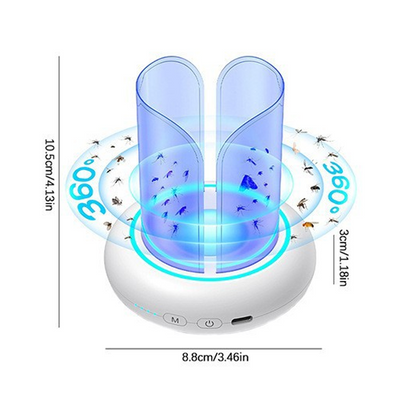 360° UV LED Mosquito & Fly Trap Lamp