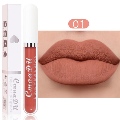 The AuraVelvet Liquid Lipstick Set — 18 Colors of Waterproof Matte Perfection + 50% OFF