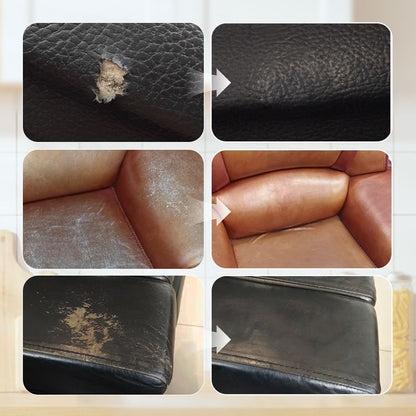 Maviglow™ – Anionic Deep-Penetration Leather Repair Cream for Couches, Bags, Shoes & Car Seats 