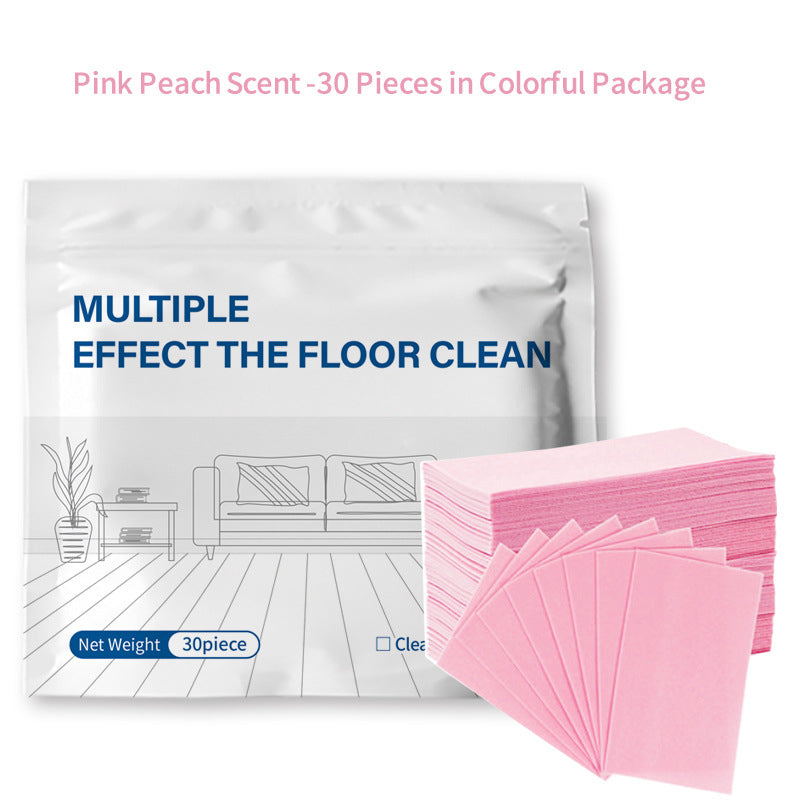 🧹 30-Pieces Multi-Effect Floor Cleaning Sheets – Powerful Stain Removal & Fresh Scent 🌿