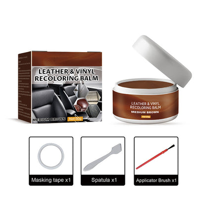 Burnwick – Color-Matched Leather Repair Paste for Scratches & Scuffs + 50% OFF