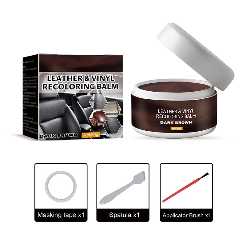 Burnwick – Color-Matched Leather Repair Paste for Scratches & Scuffs + 50% OFF