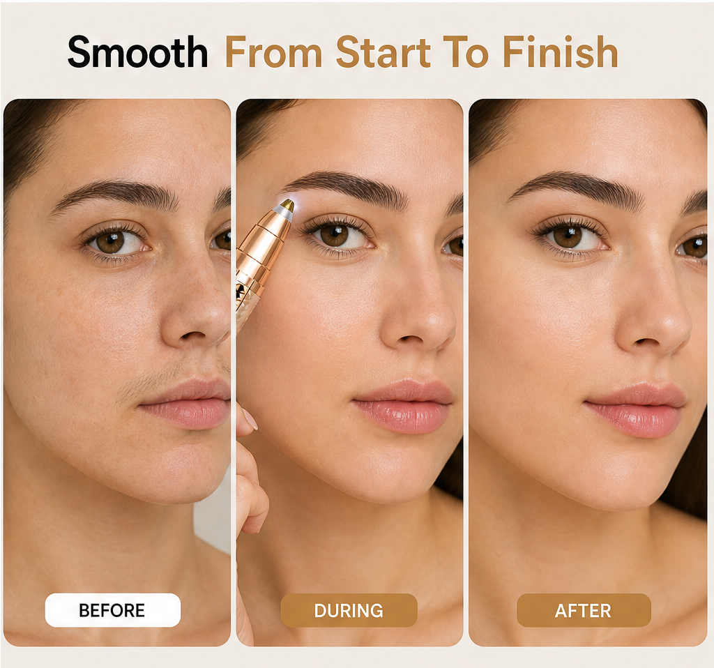 Maviglow – 3-in-1 Painless Precision Trimmer for Brows, Face & Body + 50% OFF