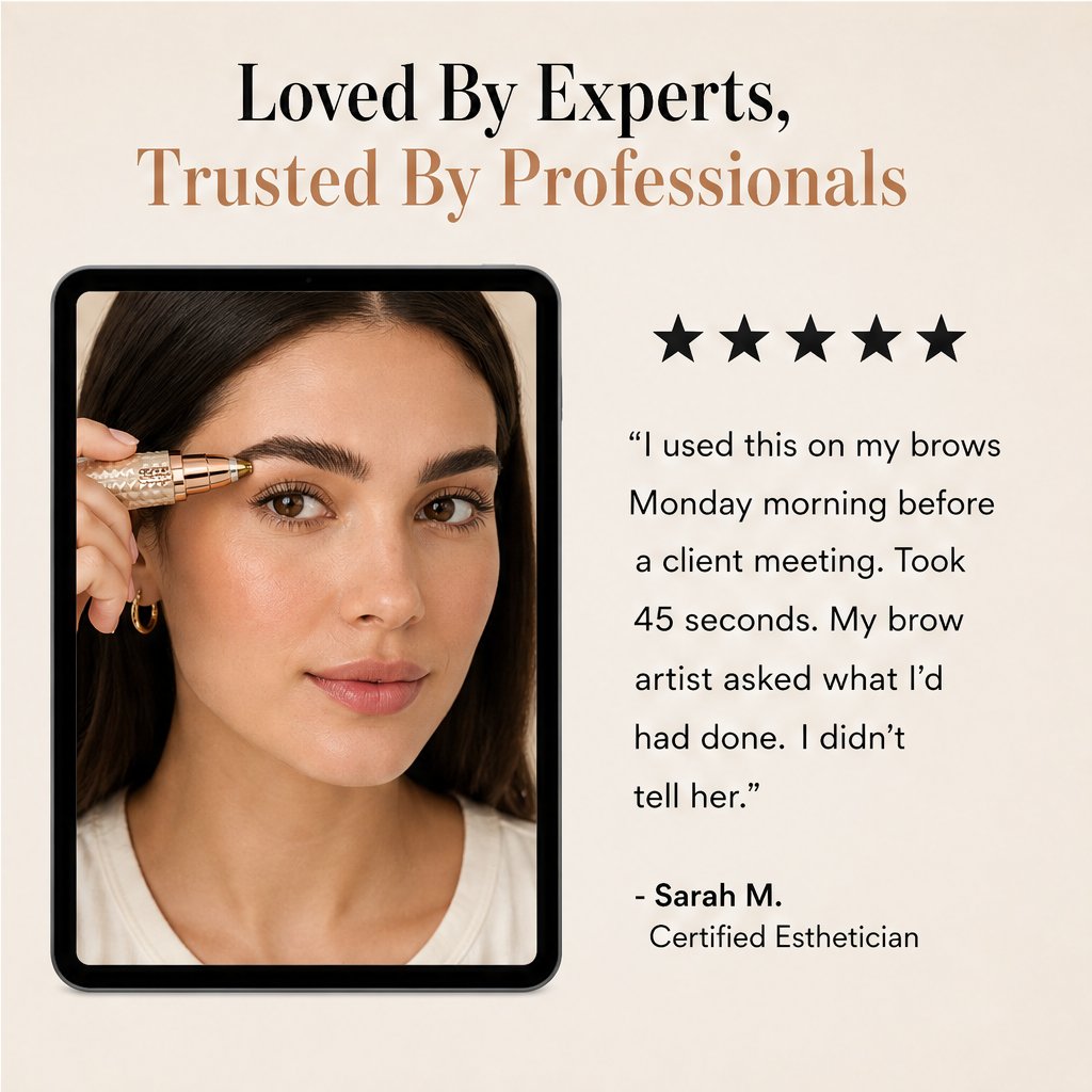 Maviglow – 3-in-1 Painless Precision Trimmer for Brows, Face & Body + 50% OFF