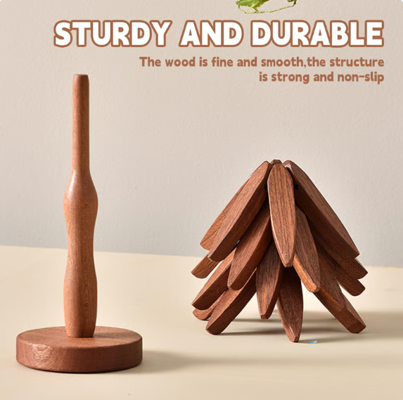 Artistic Walnut Tree Table Mat